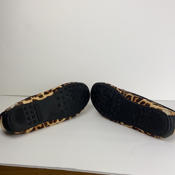 Michael Kors Calf Hair Leopard Loafers 9 1/2 M - Picture 9 of 12